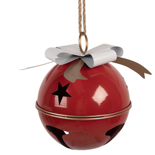 Clopotel Craciun metal multicolor Ø 25x30 cm