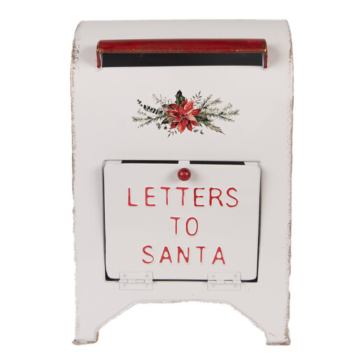 Cutie Postala Craciun metal multicolor 20x14x30 cm