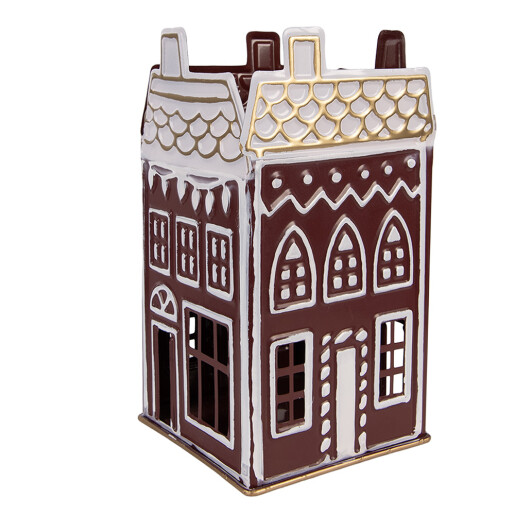 Candela Craciun Casuta metal 12x12x22 cm