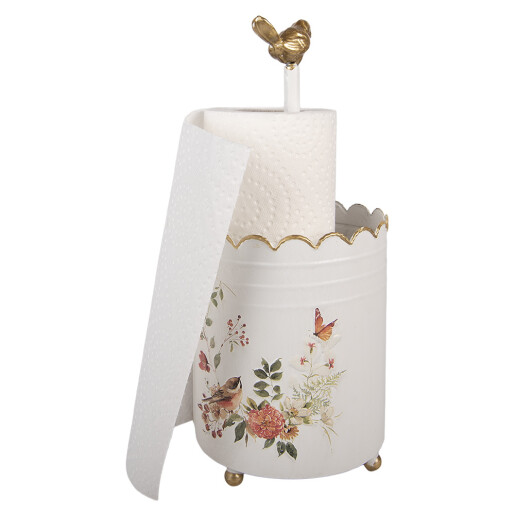 Suport rola hartie bucatarie metal multicolor Ø 14x30 cm
