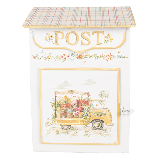 Cutie Postala metal multicolor 23x13x32 cm