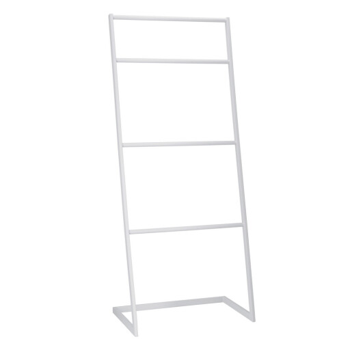 Scara decorativa fier alb 40,5 x 26 x 98 cm