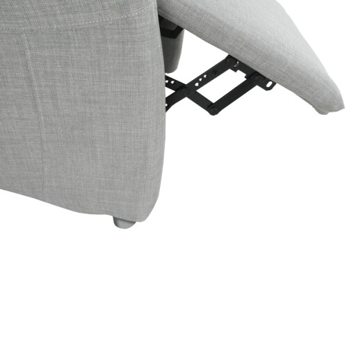 Fotoliu recliner tapiterie textil gri Forest 78x90x114 cm