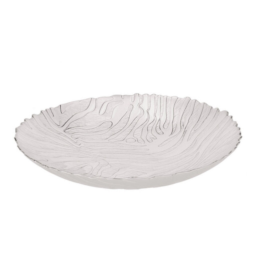 Bol sticla ivoire 40 x 8 cm