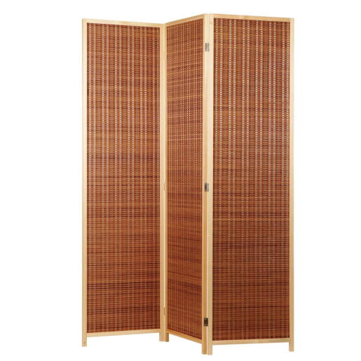 Paravan decorativ bambus maro 150 x 180 cm