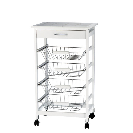 Carucior servire mdf ceramica 47 x 37 x 82 cm