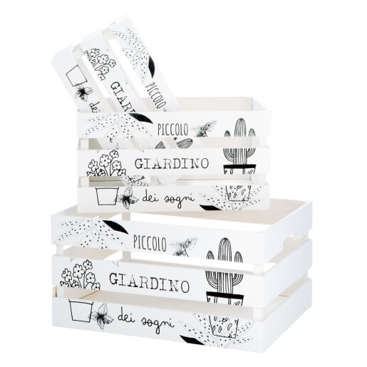 Set 6 cosuri depozitare  30 x 20 x 16, 35 x 25 x 18, 40 x 30 x 20 cm