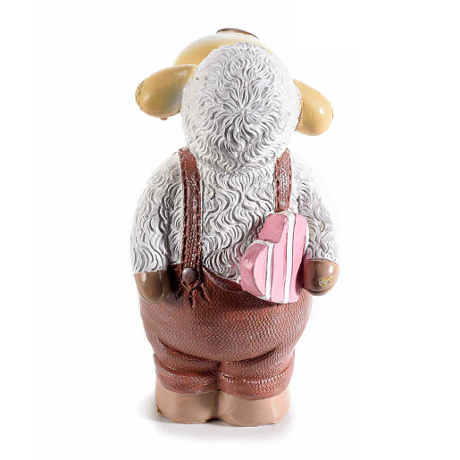 Figurina Oita Baietel Paste polirasina multicolora 6.5x7x13.5 cm