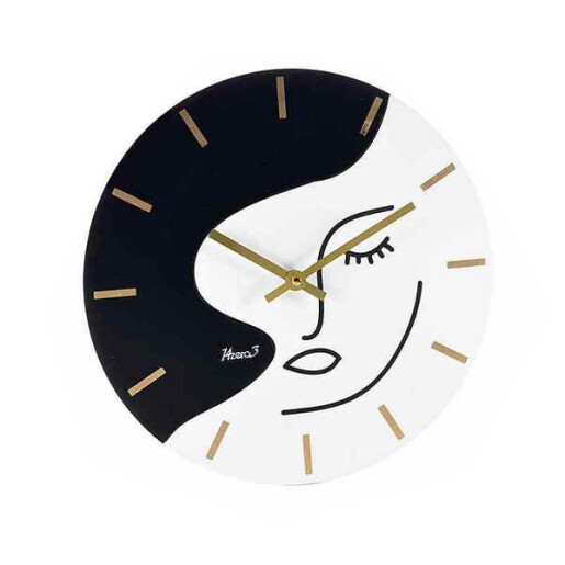 Ceas perete lemn Femeie 30 cm