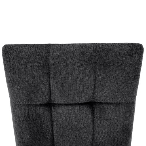 Scaun tesatura gri crom Adora 46x56x99 cm