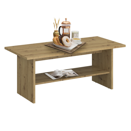 Masuta de cafea stejar artisan Airon 120x57x50 cm