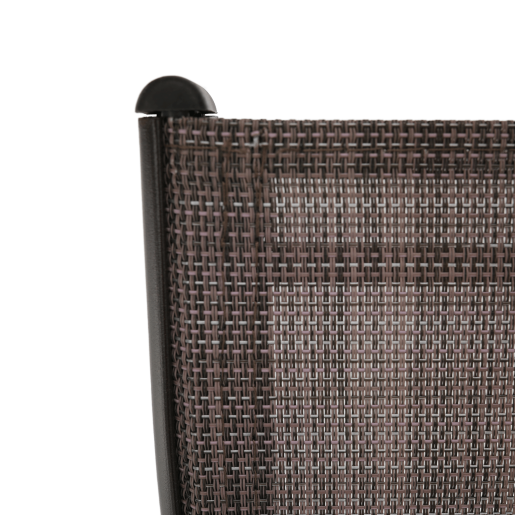 Scaun gradina maro Aldera 54x72x96 cm