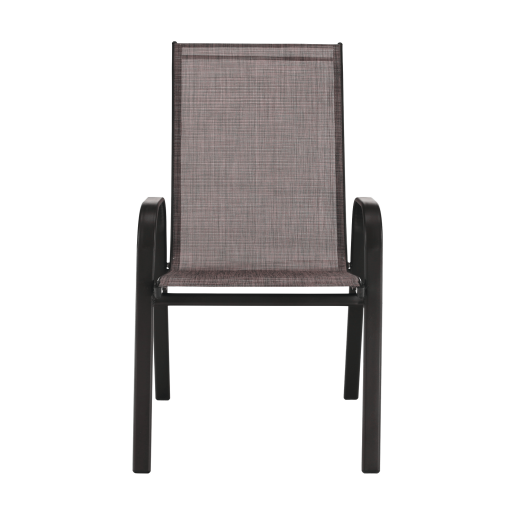 Scaun gradina maro Aldera 54x72x96 cm