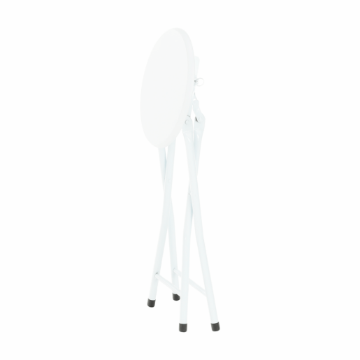 Scaun pliabil metal mdf alb Amadeo 30x47 cm