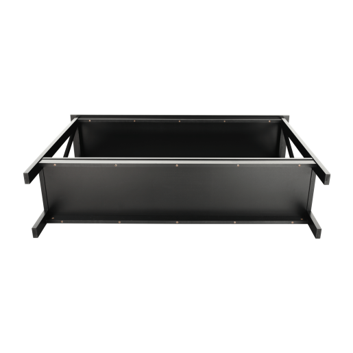 Consola mdf negru Apolos 120x30x80 cm 