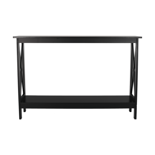 Consola mdf negru Apolos 120x30x80 cm 