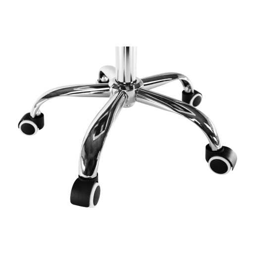 Scaun birou roz crom Argus 47x56x84 cm