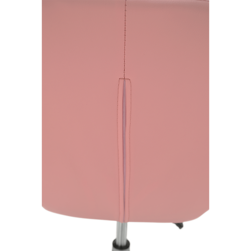 Scaun birou roz crom Argus 47x56x84 cm