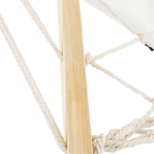 Hamac bumbac alb Atika 80x200 cm
