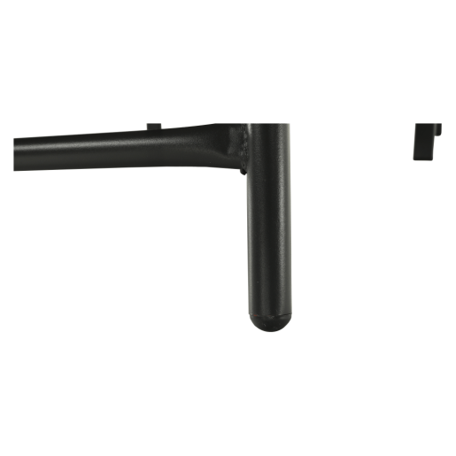 Sezlong de gradina reglabil negru gri Atreo 64x161x100 cm 