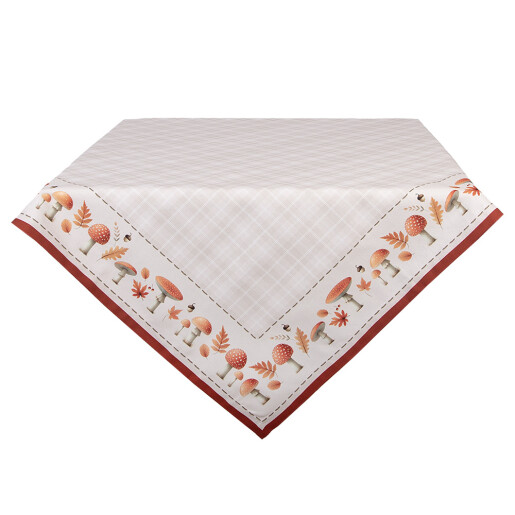 Fata masa bumbac multicolor Ciupercute 100x100 cm