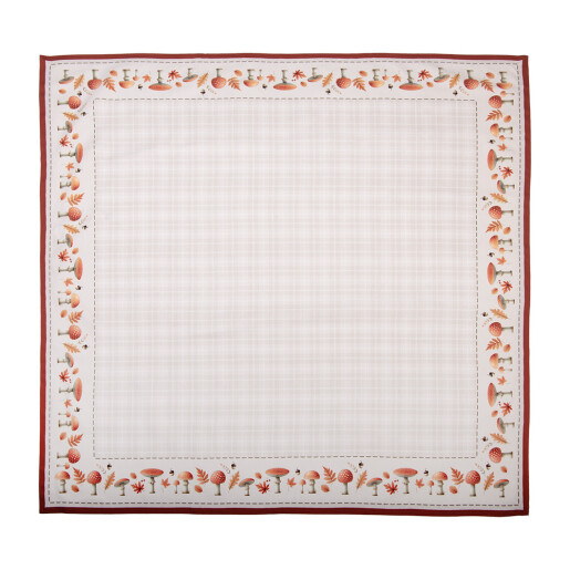 Fata masa bumbac multicolor Ciupercute 100x100 cm
