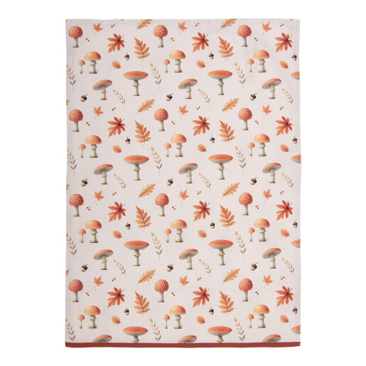 Prosop bucatarie bumbac multicolor Ciupercute 50x70 cm