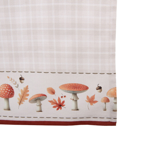 Traversa masa bumbac multicolor Ciupercute 50x140 cm