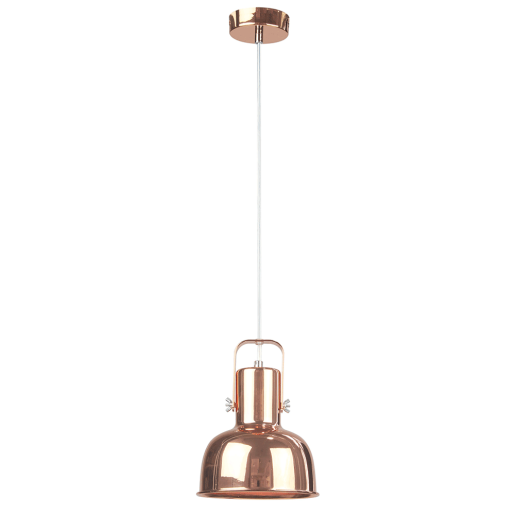 Lustra stil retro metal roz auriu Avier 16.5x16.5x120 cm 