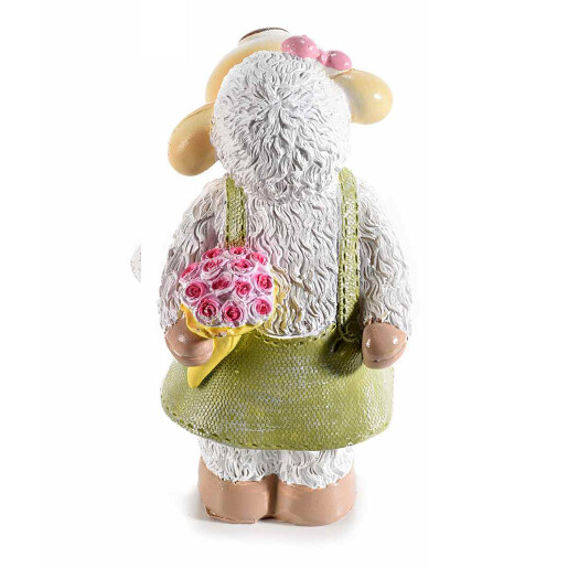 Figurina Oita Fetita Paste polirasina multicolora 6.5x7x13.5 cm