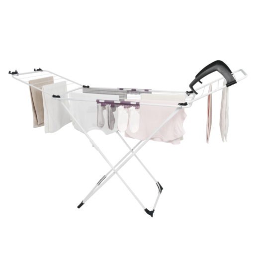 Uscator rufe alb Balav 172x55x107 cm