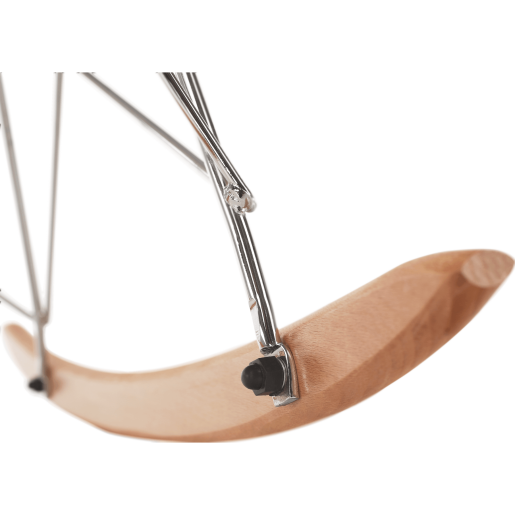 Fotoliu balansoar alb fag plastic Bedver 63x68x70 cm