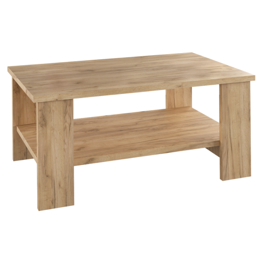 Masuta cafea pal melaminat stejar artisan Bernardo 90x55x40,7 cm