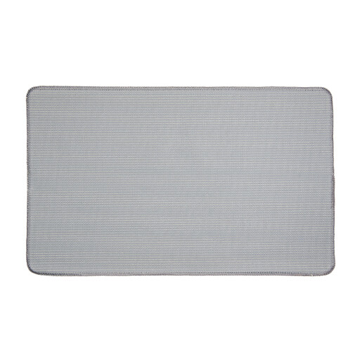 Covoras baie textil crem gri 78x48x1 cm