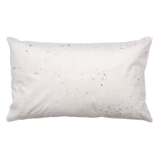 Fata perna bumbac bej gri Iepurasi 30x50 cm