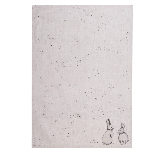 Prosop bucatarie bumbac gri bej 50x70 cm