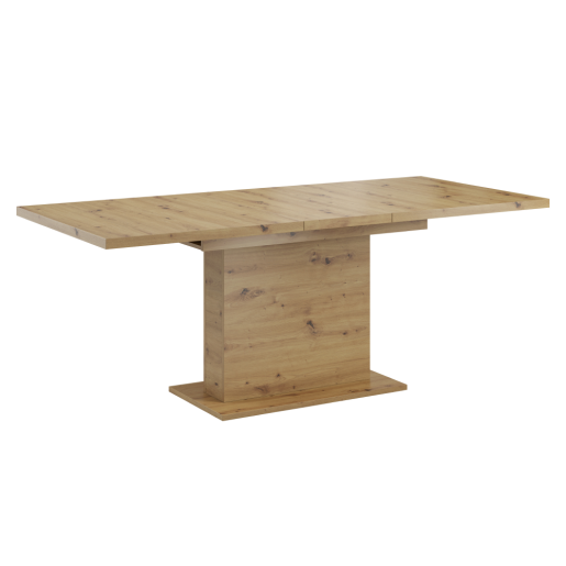 Masa extensibila DTD stejar artisan Boba 160-200x90x77 cm