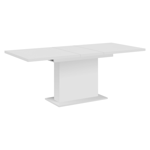 Masa extensibila DTD alb Boba 160-200x90x77 cm