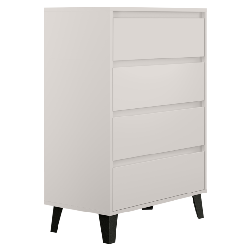 Comoda DTD laminat casmir negru Bogan 70x38,8x99,4 cm