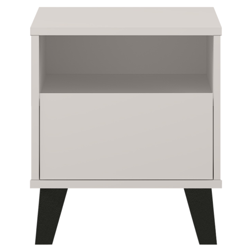 Noptiera DTD laminat casmir negru Bogan 40x38,8x45,6 cm