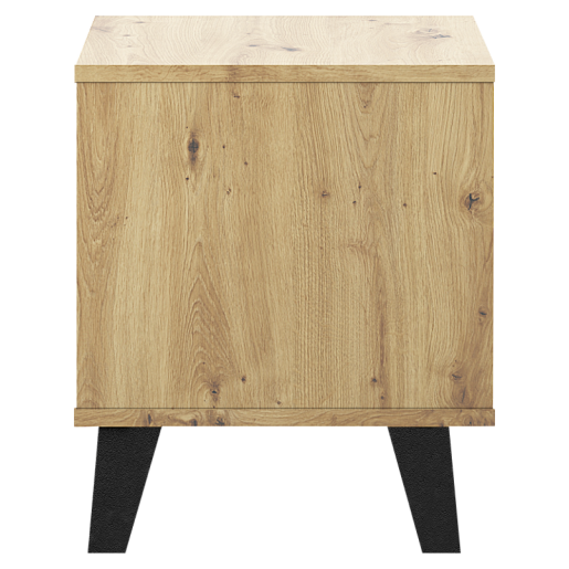 Noptiera DTD stejar artisan Bogan 40x38,8x45,6 cm