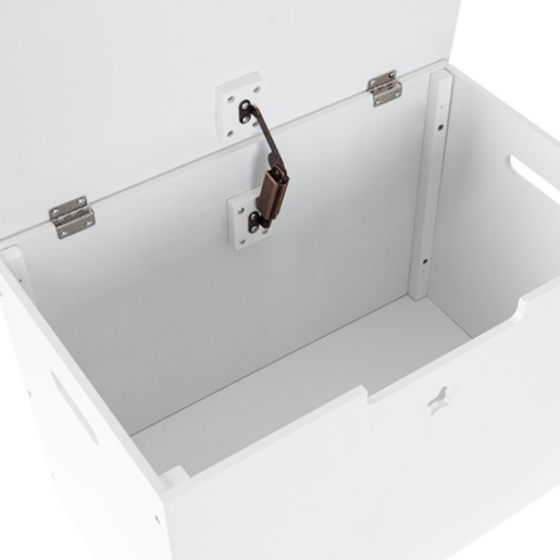 Cutie depozitare lemn mdf alb Bolis 60x38x42 cm