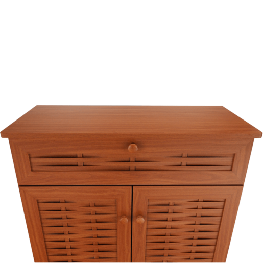 Pantofar MDF laminat cires 77.8x36.8x110.2 cm