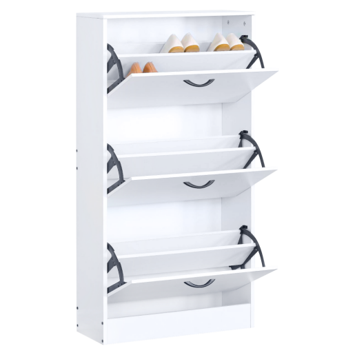 Pantofar pal alb Botoria 60x24x116 cm