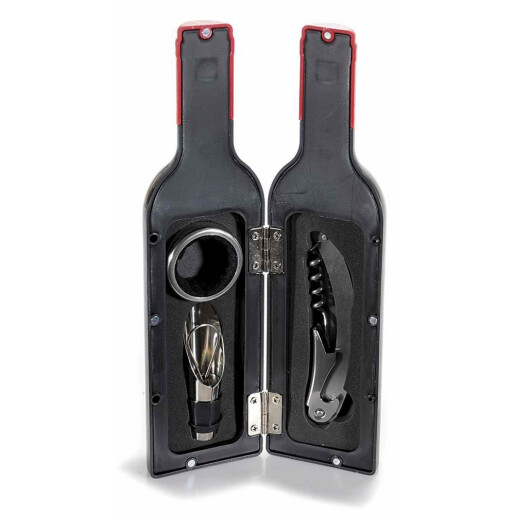 Set cadou, 3 ustensile pentru vin II Ø 6 cm x 23,5 H