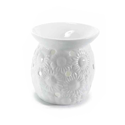 Difuzor parfum camera ceramica alba II Ø 9 cm x 9,5 H