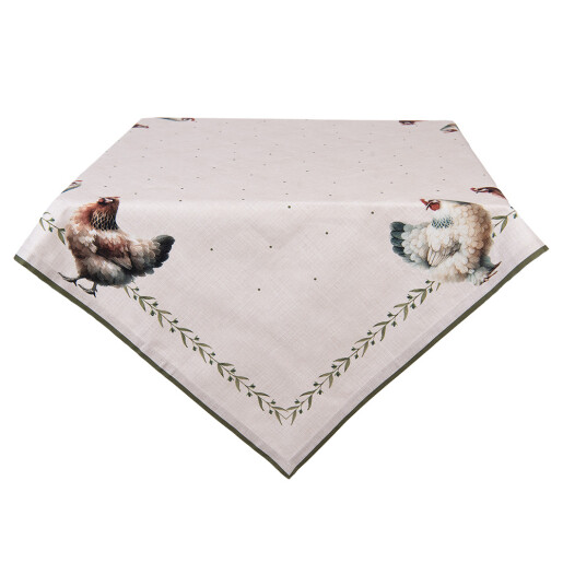 Fata masa bumbac multicolor Country 100x100 cm