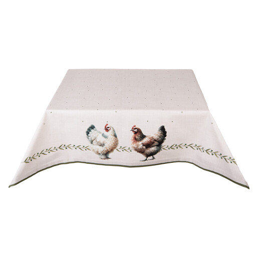 Fata masa bumbac multicolor Country 100x100 cm