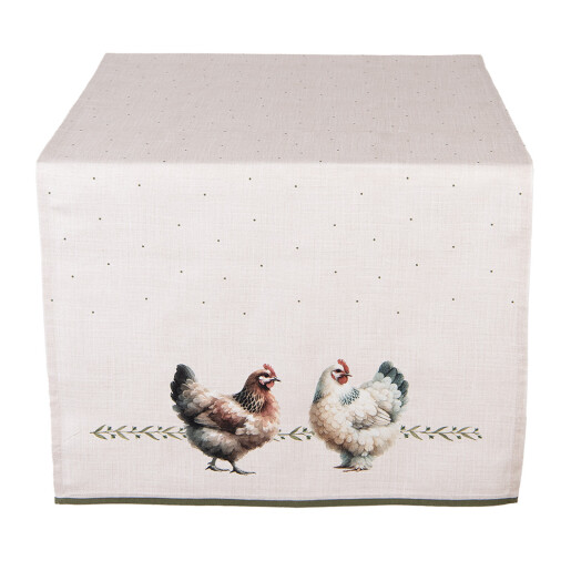 Traversa masa bumbac multicolor Country 50x140 cm