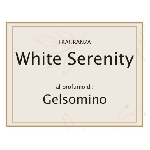 Lumanare parfumata Craciun aroma Iasomie cm 5,5 x 5,5 x 12 H